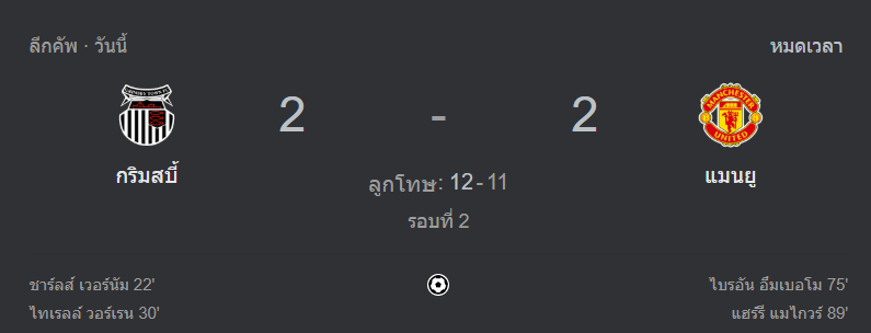 กริมสบี้คือใคร? ทีมเล็กจากลีกล่างที่เพิ่งตีเสมอแมนยูในลีกคัพ | แมทช์วันที่ 28 สิงหาคม 2568