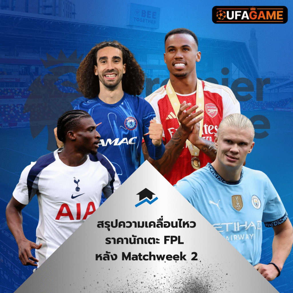 สรุปความเคลื่อนไหวราคานักเตะ FPL หลัง Matchweek 2 | ไม่มีใครราคาขึ้น แต่ใครตก-ใครฮอตสุดต้องดู!